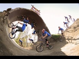 Mike "Hucker" Clark em BMX - uma produção RedBull