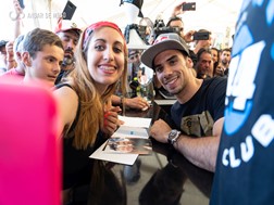 37ª Concentração do Moto Clube de Faro 2018 - Miguel Oliveira em sessão de autógrafos.