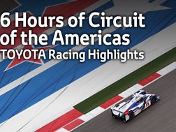 TOYOTA RACING no Circuit of the Americas FIA WEC 2013