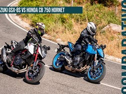 Comparativo Suzuki GSX-8S vs. Honda CB 750 Hornet