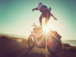 "Motosurf" a alta velocidade