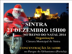 Desfile Motard de Pais Natais em Sintra