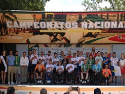 Paraciclistas coroados Campeões Nacionais na Guarda