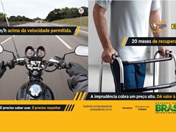 Campanha brasileira de prevenção rodoviária para motociclistas