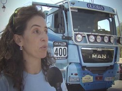 Elisabete Jacinto no Rali de Marrocos