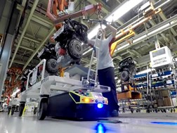 Os robots autónomos da SEAT em acção