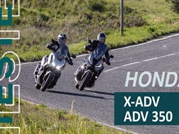 Teste Honda ADV 350 vs Honda X-ADV