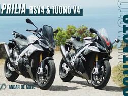 Vídeo – Teste Aprilia RSV4 e Tuono V4