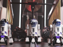 Robôs Lego tocam tema de Star Wars
