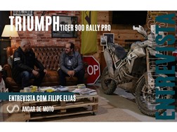 Entrevista Filipe Elias - Baja Portalegre 500 com a nova Triumph Tiger 900 Rally Pro