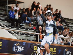 Miguel Salgueiro brilha no Troféu Internacional de Pista Bento Pessoa - Ciclismo de Pista