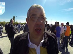 Mega Caravana do Clube Português de Maxiscooters na Ponte Vasco da Gama