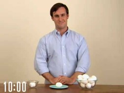 Descascar um ovo em 10 segundos