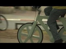 Bicicleta em Cartão