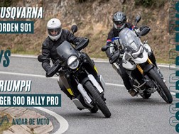 Video - Comparativo Husqvarna Norden 901 vs Triumph Tiger 900 Rally Pro - Adventure Premium