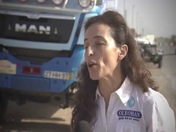 Elisabete Jacinto no Rali de Marrocos