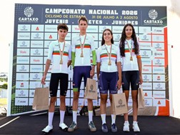 Campeões Nacionais de Contrarrelógio Juvenil foram coroados no Cartaxo