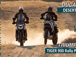 Vídeo do Comparativo Ducati DesertX vs Triumph Tiger 900 Rally Pro - Gregos e Troianos
