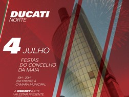 Ducati Norte nas Festas do Concelho da Maia