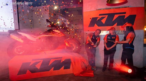 Caismotor apresentou gama KTM 2019 em Lisboa - Realizou-se no passado dia 27 de fevereiro de 2019 a apresentação da gama KTM 2019 em Lisboa, no Bar & Lounge Magnetic (a 2 passos da Praça de Espanha).