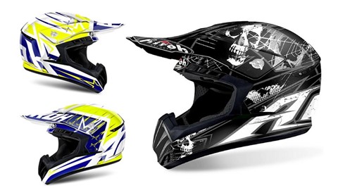 Airoh Switch - um novo capacete off-road, ultra leve no peso e no preço.