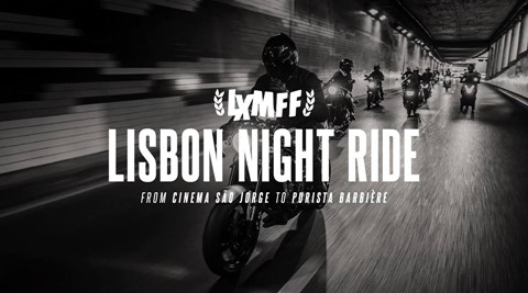 Lombas e Curvas e Lismotor na Lisbon Night Ride
