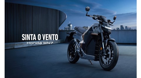 Sinta o vento Honda WN7
