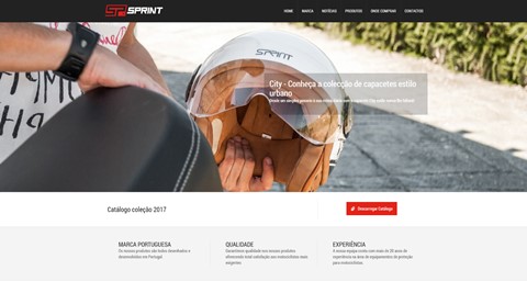 Novo site Sprint