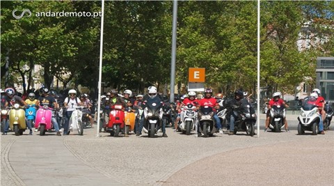 Lisboa Scooter Day 2016 - um dia com muita mobilidade
