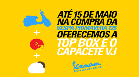 Vespa Primavera: ofertas excepcionais!