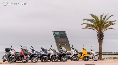 Scooters 125 cc - A prova das 9