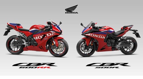 Novíssima CBR500R FOUR junta-se à CBR600RR renovada para reforçar a gama de modelos Honda para 2027 - As superdesportivas de quatro cilindros têm agora duas versões