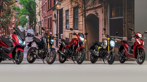 Honda: Oito scooters e motos de 125cc anti-Covid