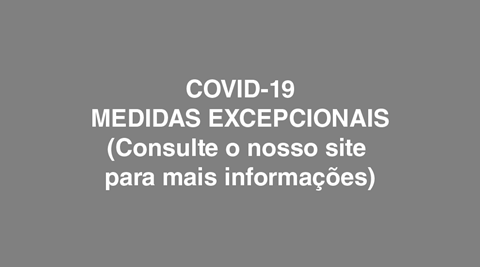 COVID 19 - Loja encerrada, serviços mínimos.