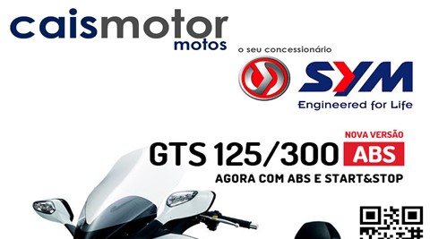 Uma nova versão SYM GTS