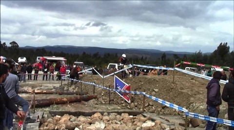 Gonçalo Reis na terceira prova do nacional de Enduro