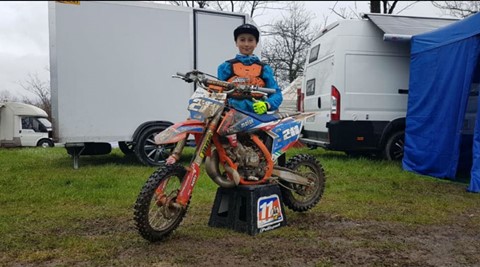Sandro Lobo vence este fim de semana a 2ª manga do Campeonato da Europa 65cc