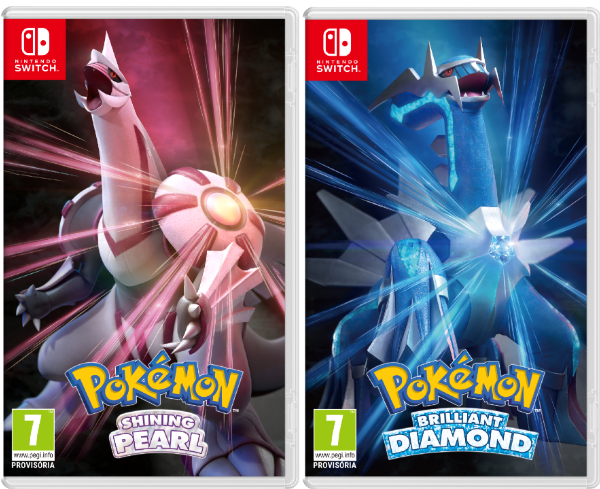 Pokémon Brilliant Diamond, Jogos para a Nintendo Switch
