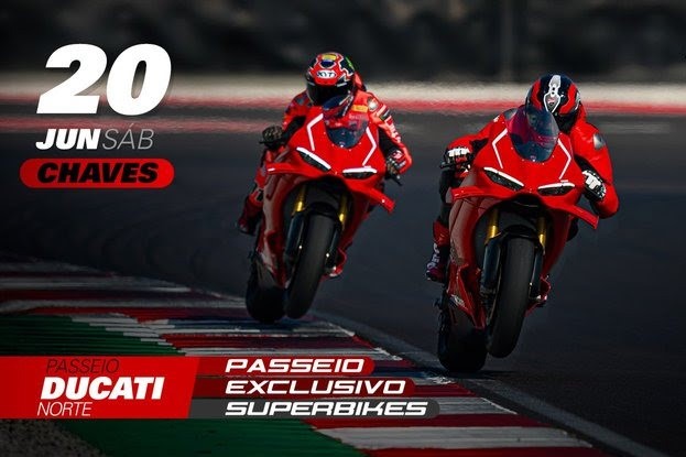 Ducati Norte organiza passeio de Superbikes e 2.º Women’s Ride em junho
