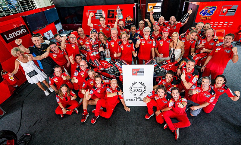 MotoGP, 2022, Malásia - Ducati Campeã por equipas - Vitória de