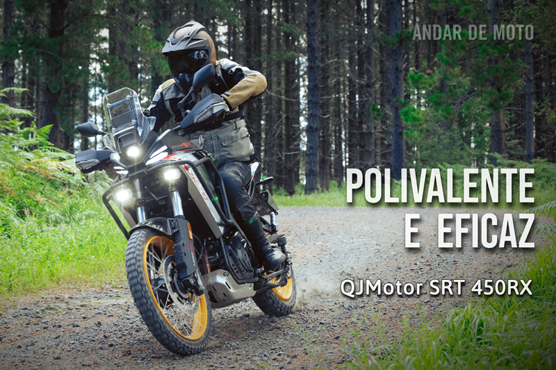 Teste QJMotor SRT 450RX - Polivalente e Eficaz