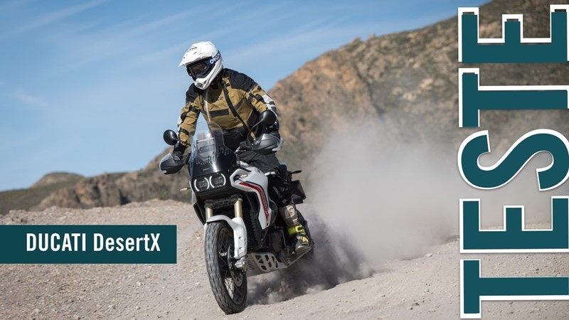 Vídeo Teste Ducati DesertX 2026 - Prima Donna