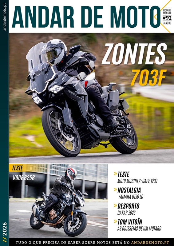 Publicação ANDAR DE MOTO - #92 Janeiro 2026