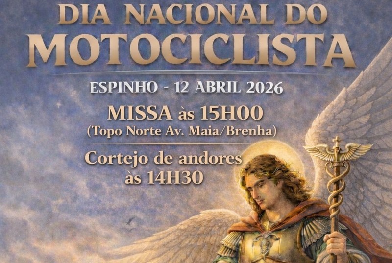 28.º Dia Nacional do Motociclista celebra-se a 12 de abril, em Espinho