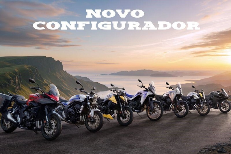 Honda lança configurador online para personalizar motos ao detalhe