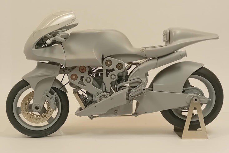 Réplica da mítica Britten V1000 chega ao mercado em miniatura