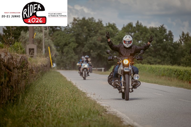 Já é conhecido o programa do Rider 2026, que se realiza a 20 e 21 de junho