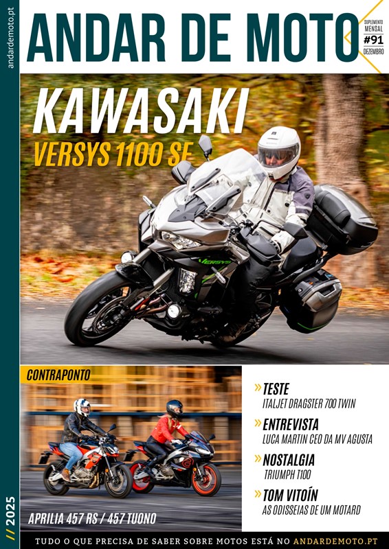 Publicação ANDAR DE MOTO - #91 Dezembro 2025