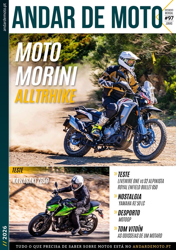 Publicação ANDAR DE MOTO - #97 Junho 2026