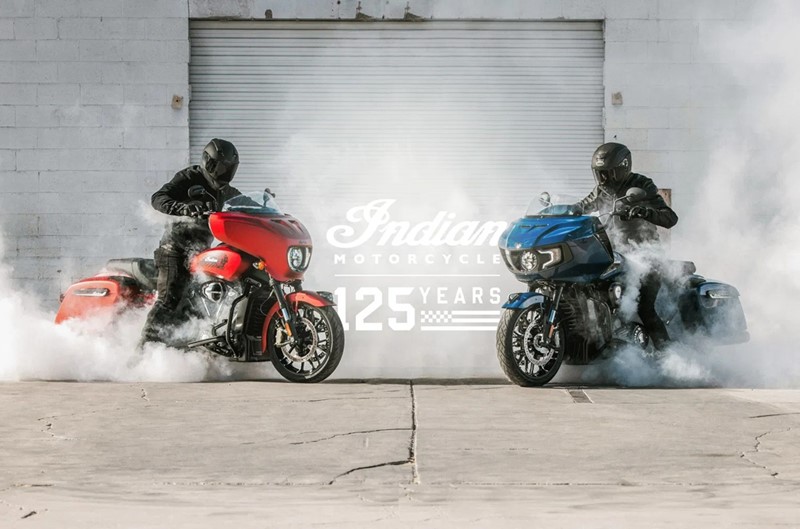 Indian Motorcycle lança a Campanha Never Finished nos seus 125 anos de vida